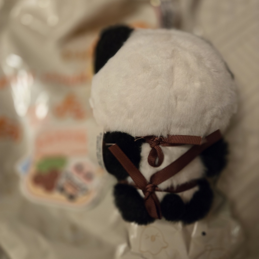 Adorable Bean Baby What Should I Eat Keychain- Confirmed - Picture 3 of 3